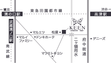 溝の口店地図