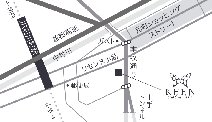 横浜元町店地図